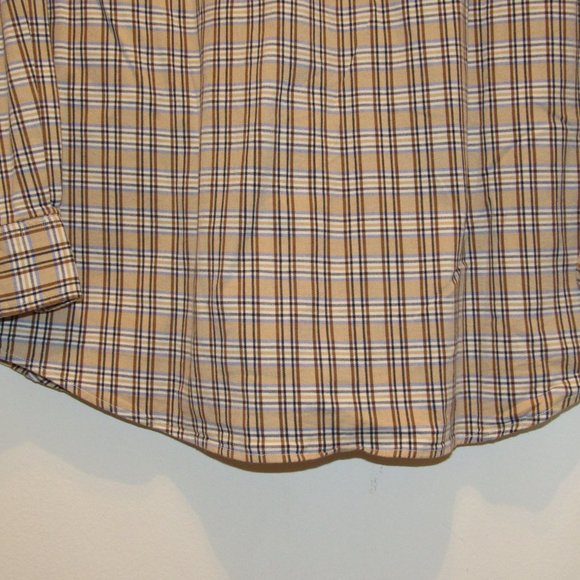 Viyella Men's Shirt Wool and Cotton Plaid Check Print Made in Canada Sz M EUC - Picture 6 of 11